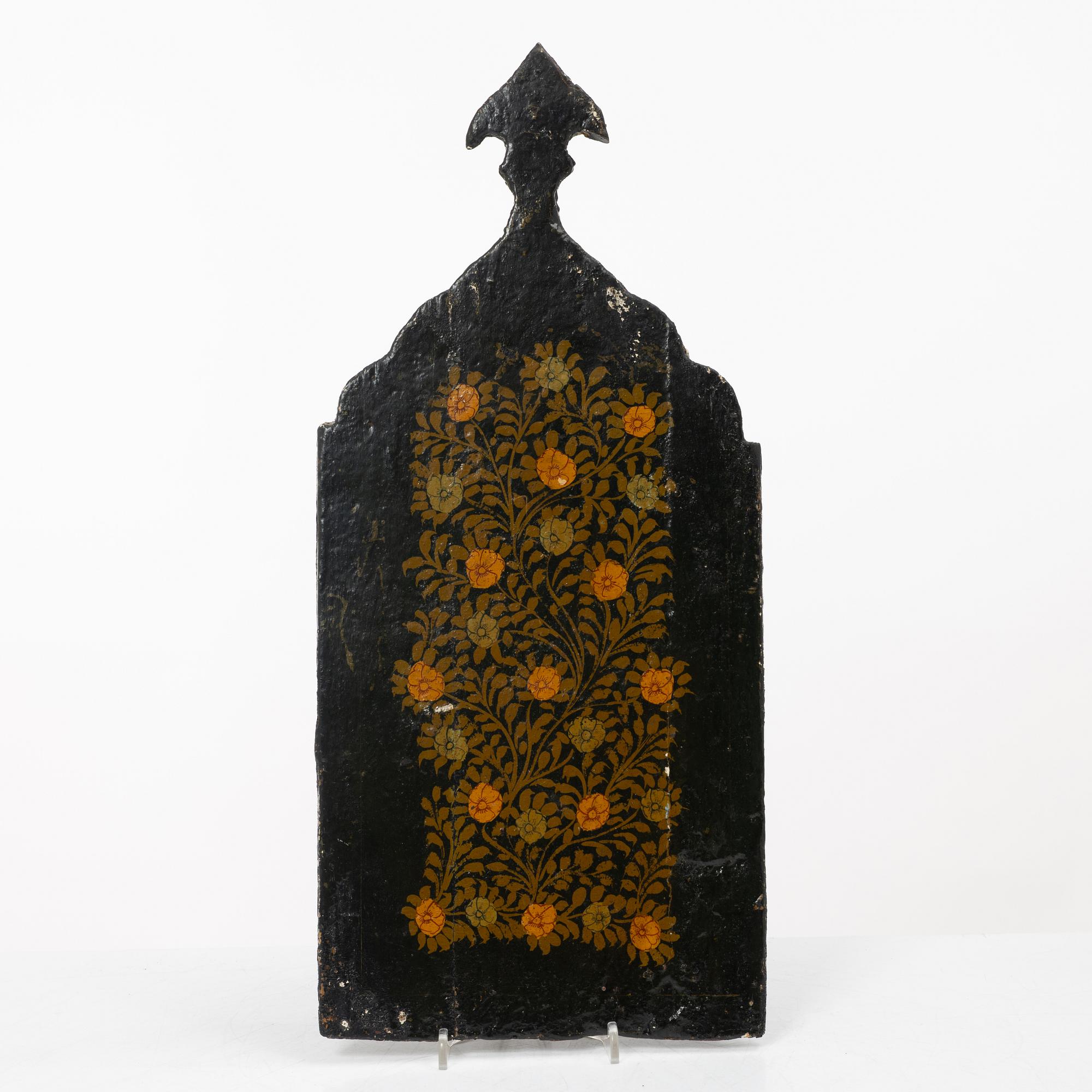 Spegel, lack, Persisk, omkring år 1900.