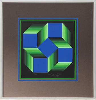 Victor Vasarely, "Malom petit".