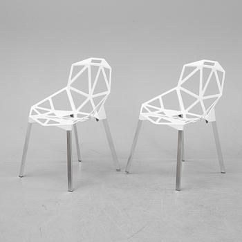 Konstantin Grcic, stolar, 6 st, "Chair One Stacking Chair", Magis, Italien.