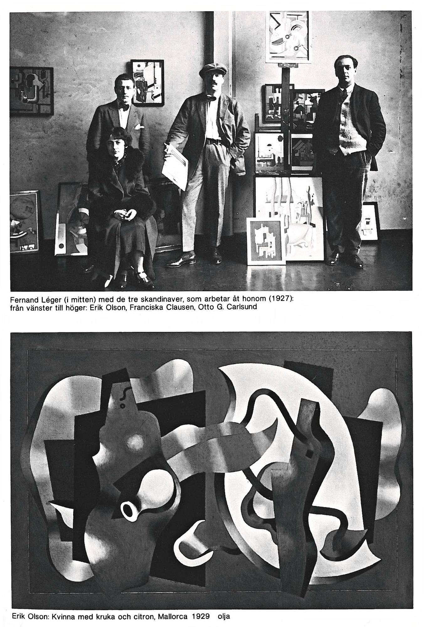 Erik Olson, "Concret" 1930 - Composition N".