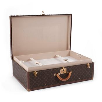 LOUIS VUITTON, a monogram canvas suitcase, "Alzer 80".