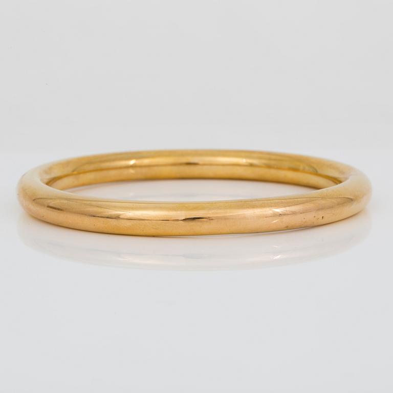 ARMRING, 'FG', London, 1922. 15K guld.