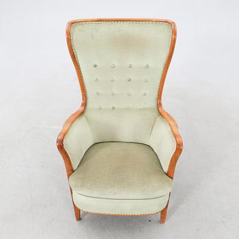 Axel Larsson, armchair, Swedish Modern, for Hotel Baltic, Svenska Möbelfabrikerna Bodafors 1954.