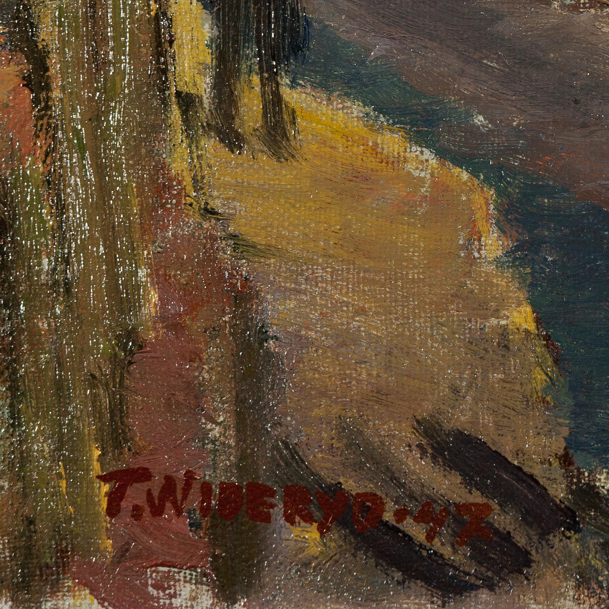 TORE WIDERYD, olja på duk, signerad och daterad 47.