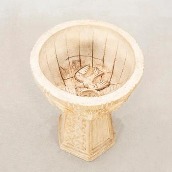 Gunnar Nylund, Baptismal Font, Rörstrand 1944.