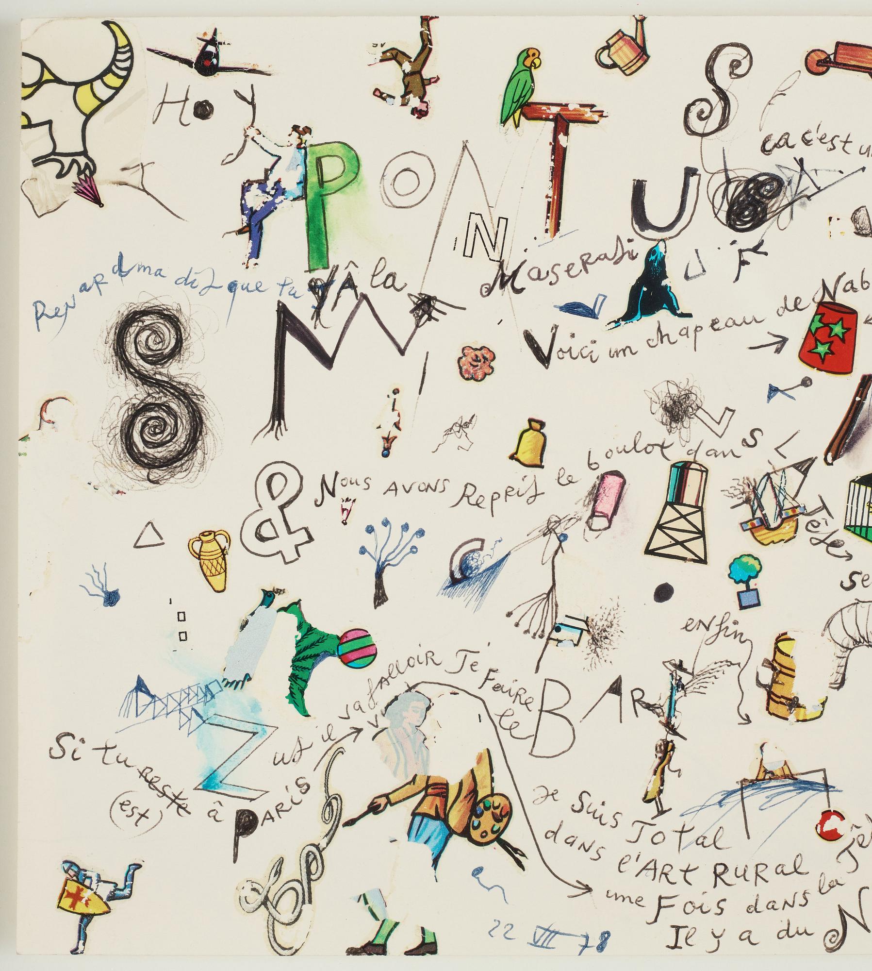 Jean Tinguely, Utan titel.
