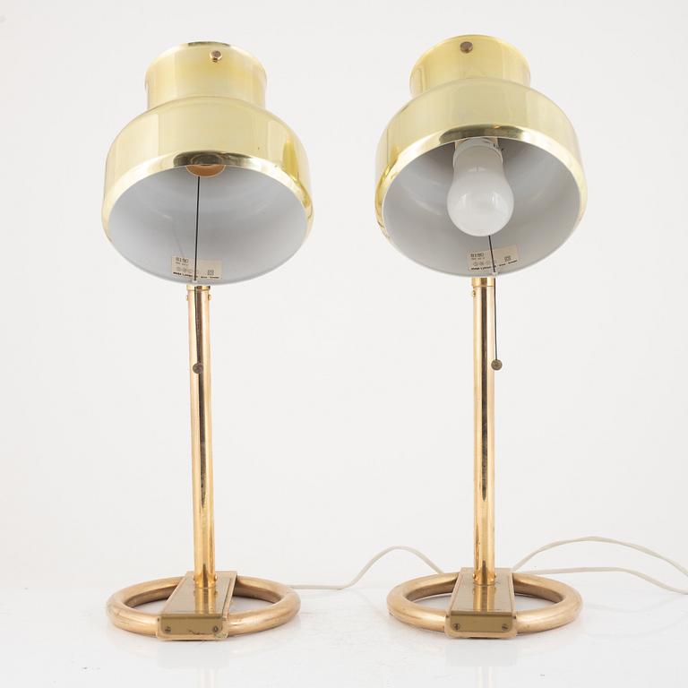 Anders Pehrson, a pair of 'Bumling' table lamps, Ateljé Lyktan, Åfors.