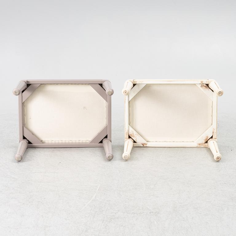 Tabuetter, 2 st, "Signum Gustavus", 1900-talets slut.