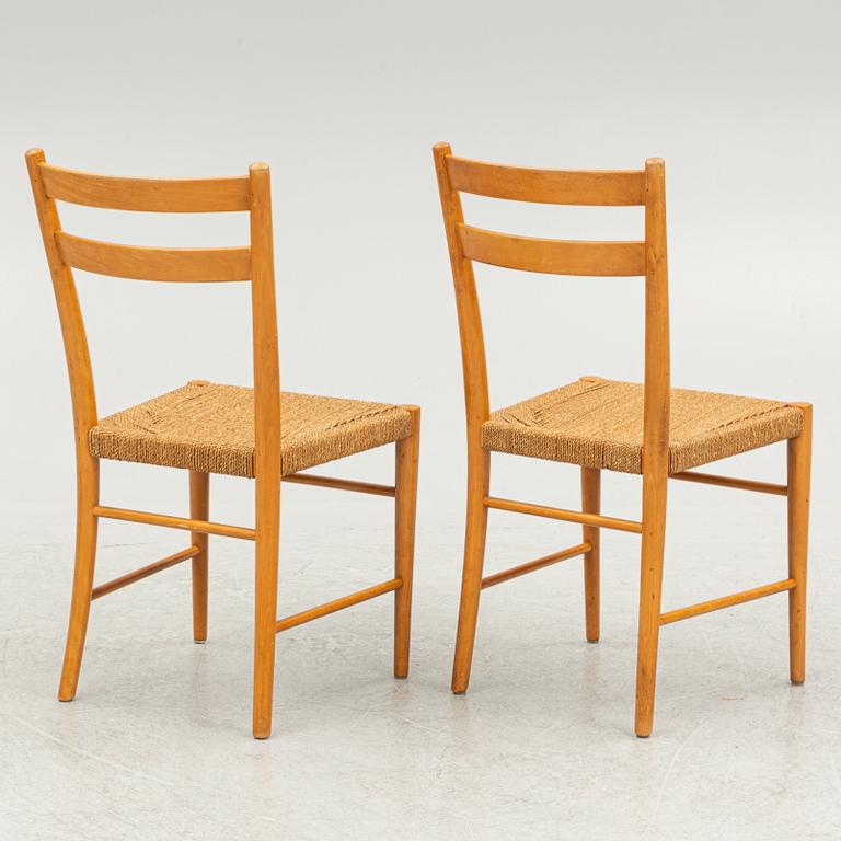 Gemla, a pair of chairs model "575/2", Diö, mid-20th century.