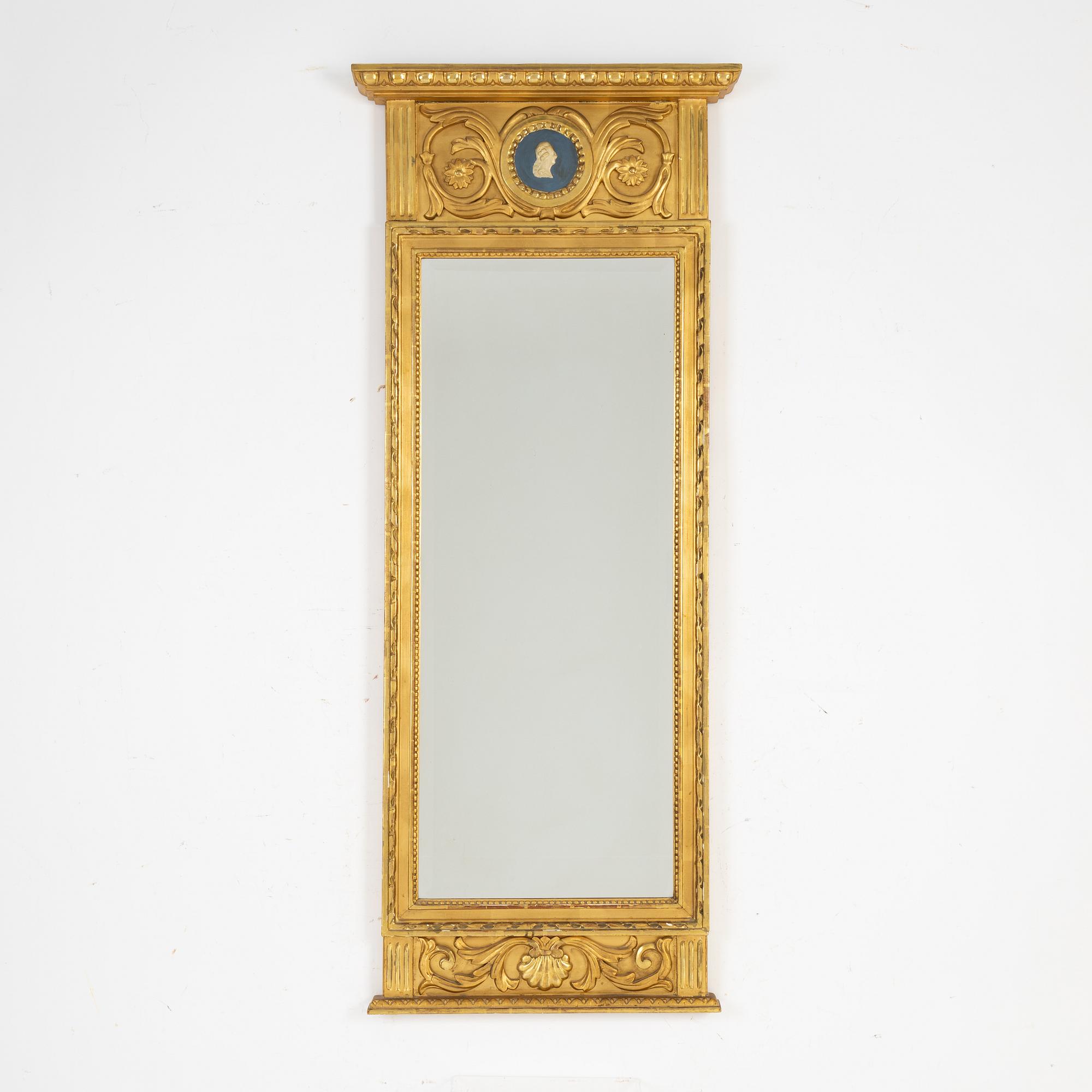 Spegel, gustaviansk stil, 1900-tal.