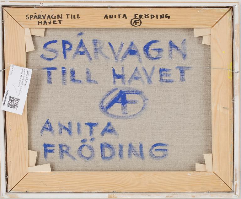 ANITA FRÖDING, olja på duk, monogramsignerad.