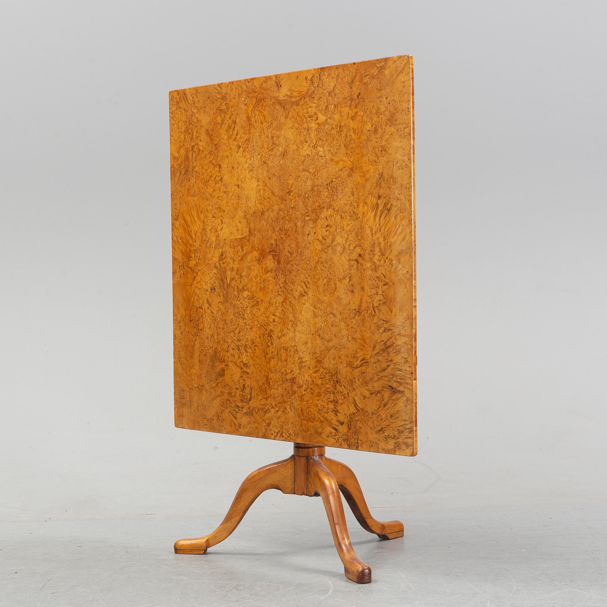 Fällbord, Karl-Johan, 1800-talets första hälft.