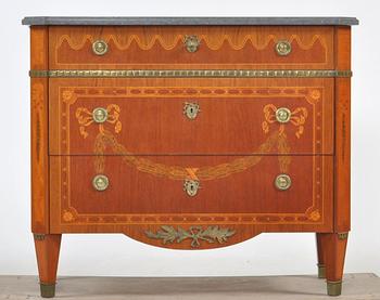 BYRÅ, gustaviansk stil, 1900-tal.