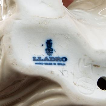 Figuriner 2 st Lladro Spanien porslin.