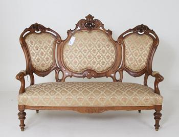 SOFFA, nyrokoko, 1800-tal.