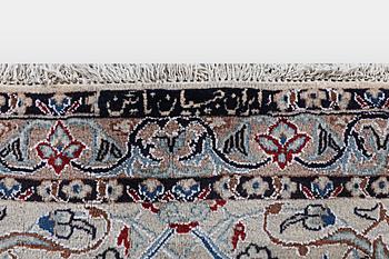 A carpet, Nain, 9 LAA, part silk, ca  484 x 335 cm.