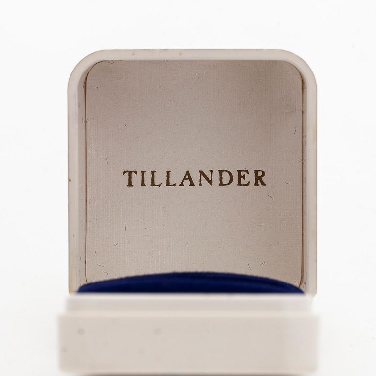 Ring, odlad pärla, 14K guld.