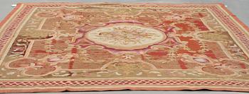 MATTO, tapestry weave, ca 258,5-267,5 x 241,5 cm, Aubusson, France the middle to the end of the 19th century.