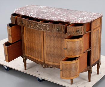 SKÄNK/SIDEBOARD, gustaviansk stil, 1900-talets mitt.