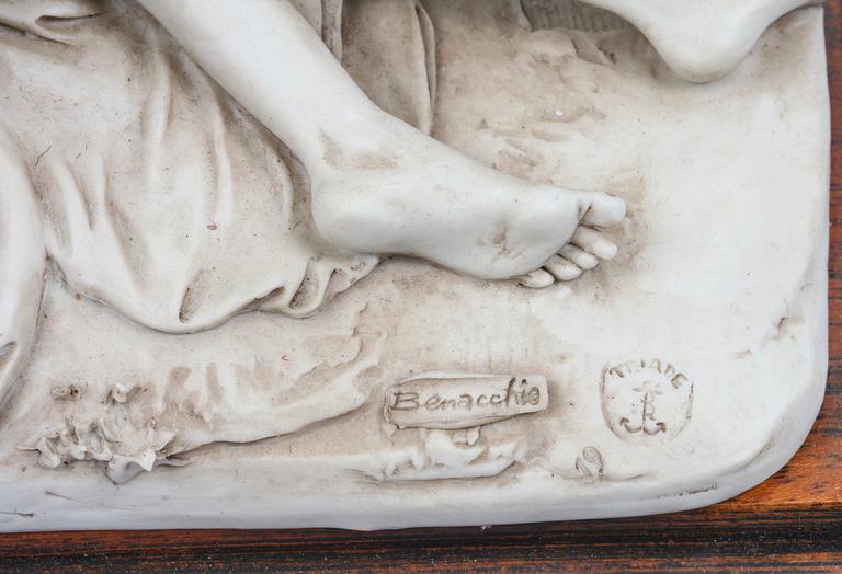 FIGURIN, porslin, Italien, sent 1900-tal.