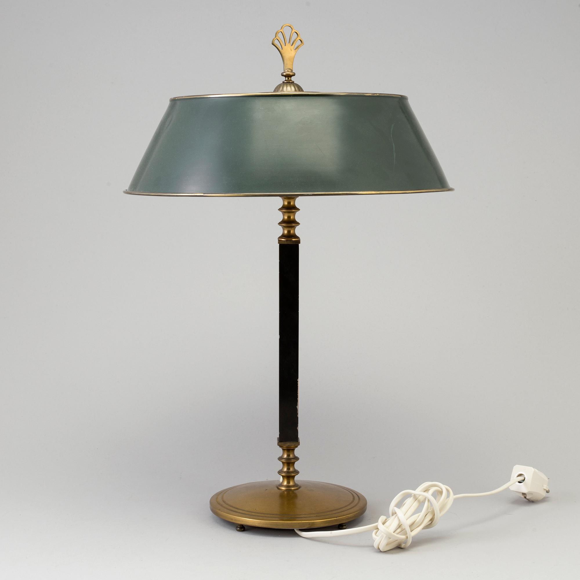 A table lamp, Böhlmarks, Stockholm, model 6942, ca 1928-30.