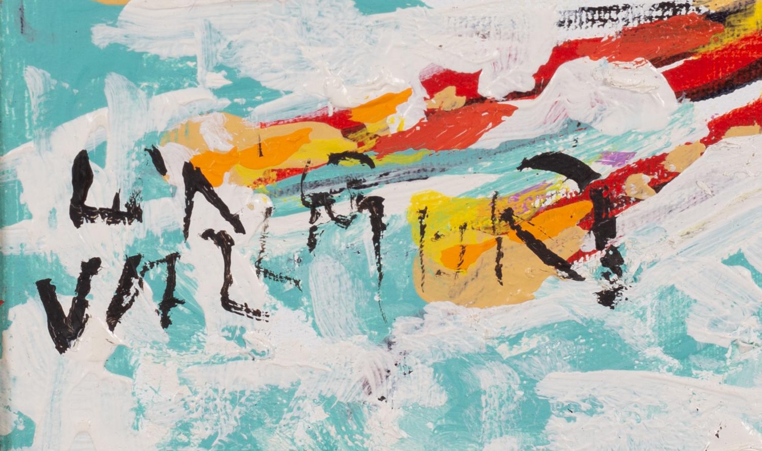 Uno Vallman, Snowy landscape.