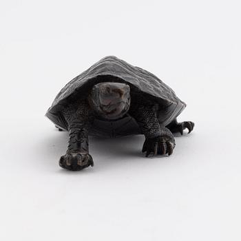 Figurin, brons, Japan, Meiji (1868-1912).