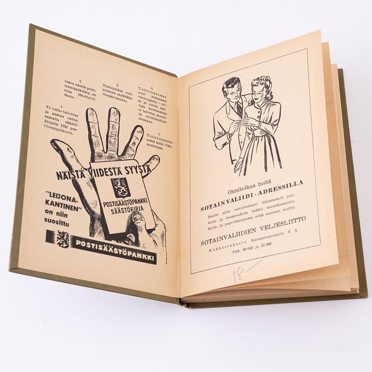 Olympic memorabilia: tickets, stamps, and cards.