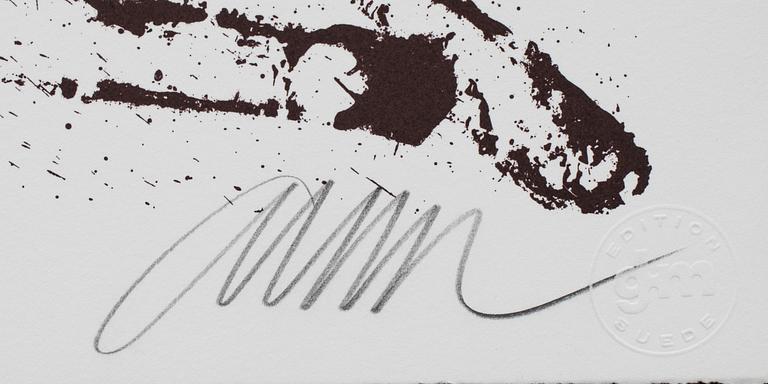 FERNANDEZ ARMAN, färgserigrafi, signerad och numrerad E/A.