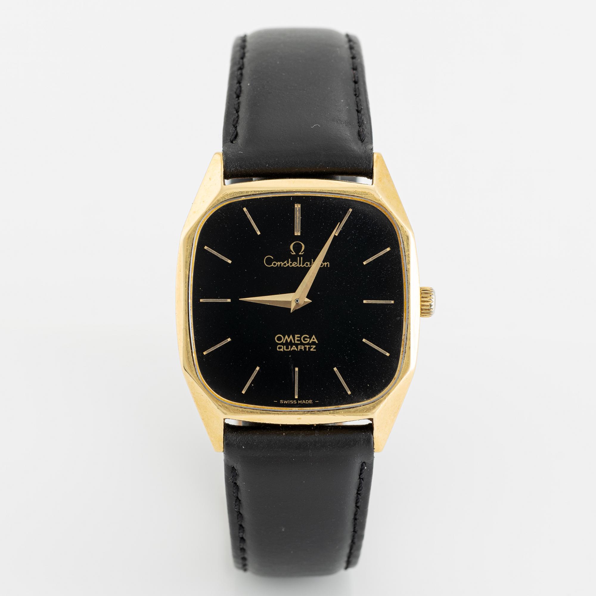 Omega, Constellation, armbandsur, 31,5 x 31,5 (39) mm.