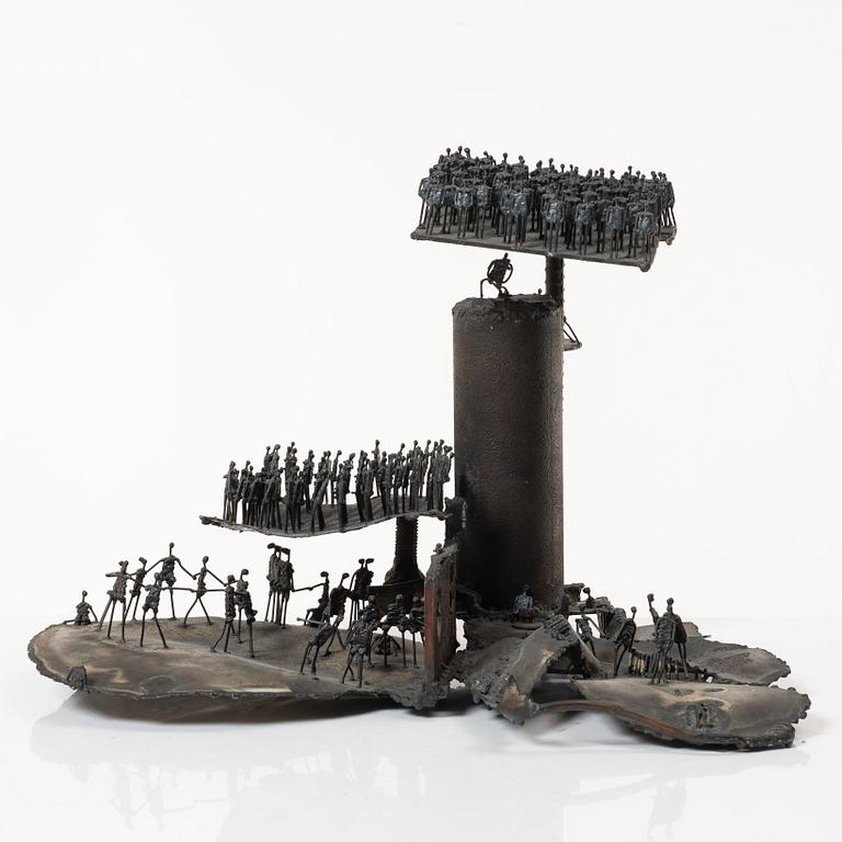 Agnese Udinotti, 'Steel inner city'.