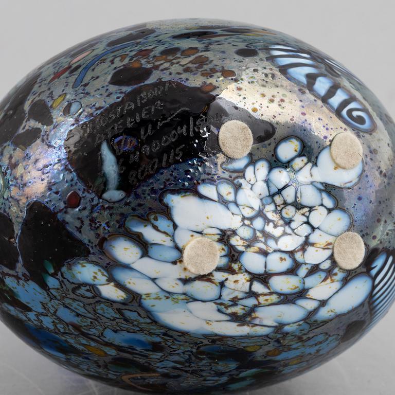 Bertil Vallien, vase, glass, Kosta Boda.