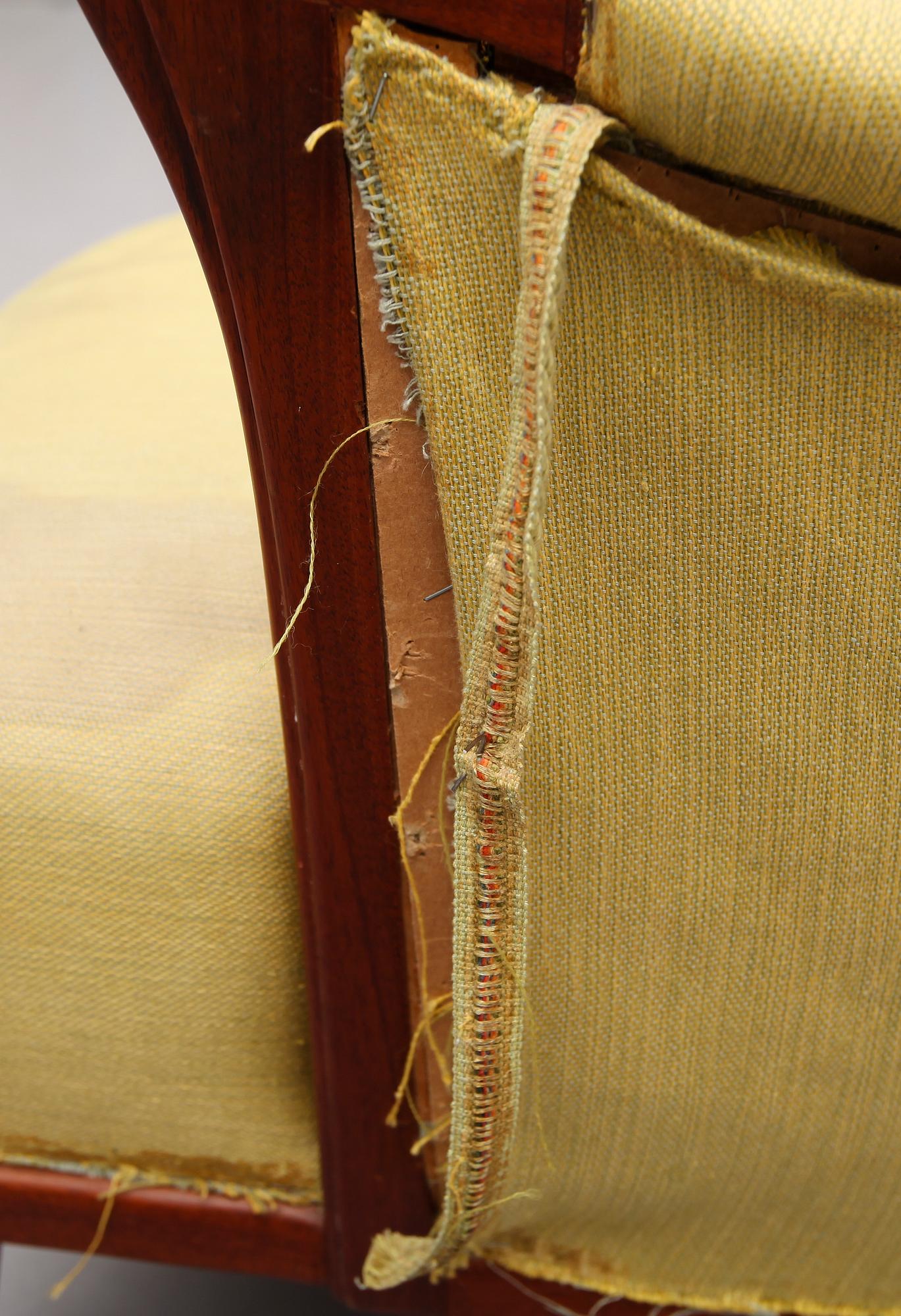 FÅTÖLJ, "Vår Fru", Carl Malmsten, för AB O.H. Sjögren, Tranås, 1900-talets andra hälft.