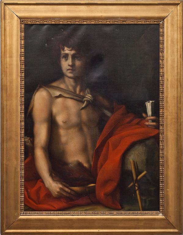 OKÄND KONSTNÄR, kopia efter Andrea Del Sarto, 1800/1900-tal.