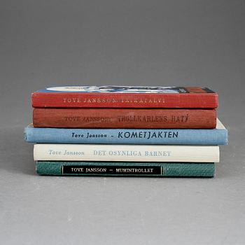 BÖCKER, 5 volymer, Tove Jansson.