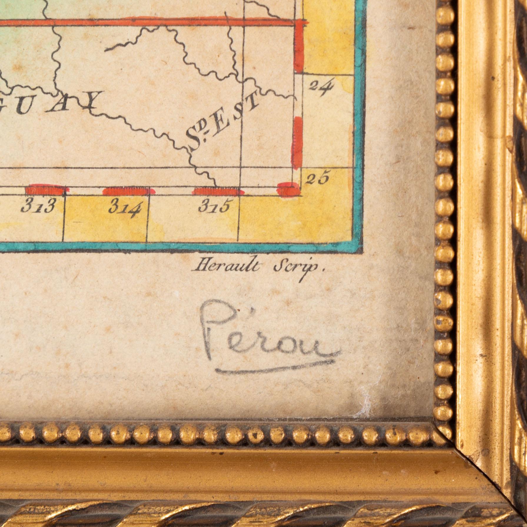 Map/engraving, 18th Century.