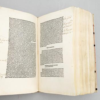 Incunable, 1487.