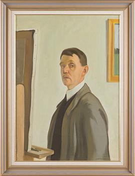 Eero Nelimarkka, Self-portrait.