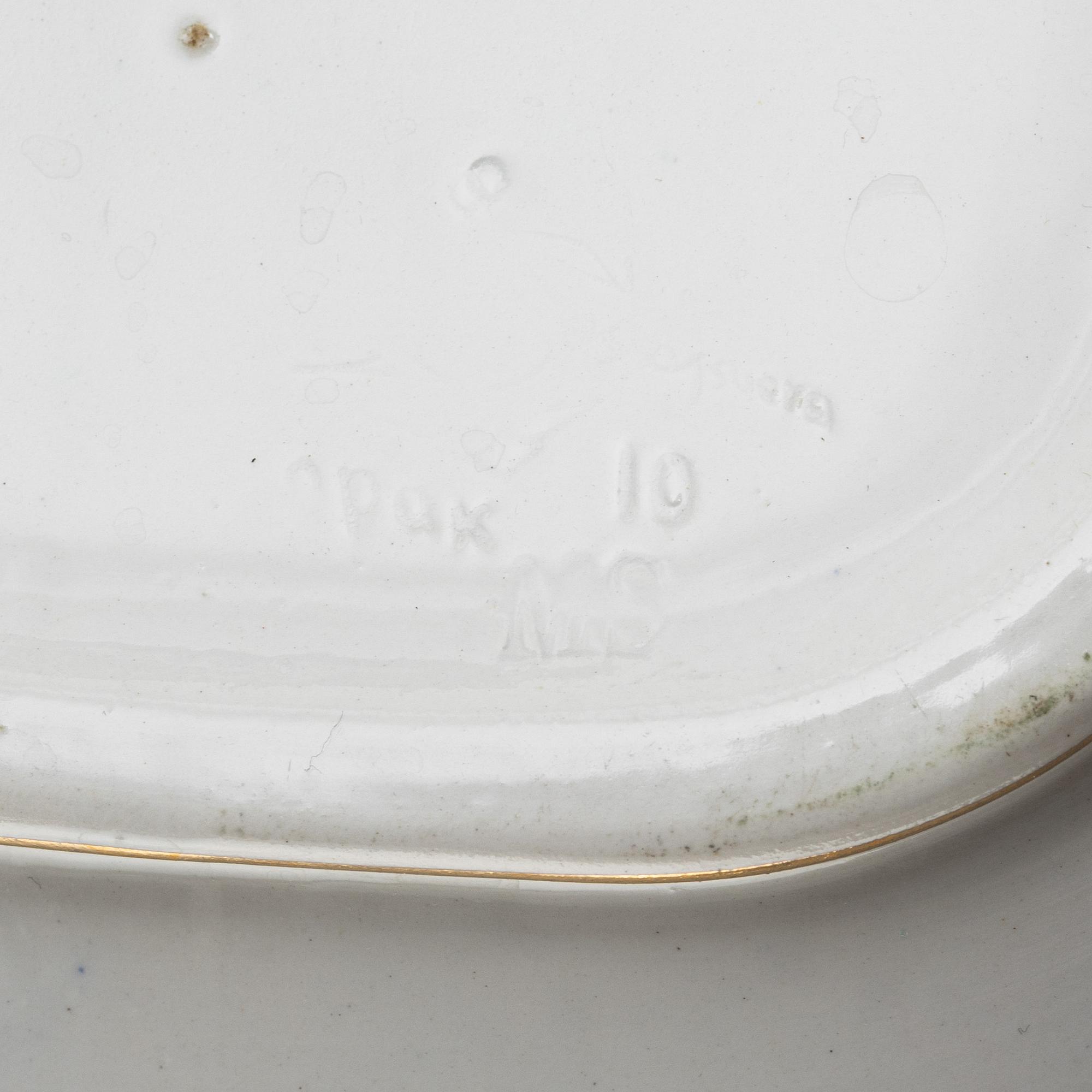 A 68-piece 'Yesso' flintware service, Gustavsberg, early 20th Century.