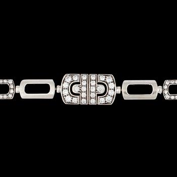 ARMBAND, Bvlgari, briljantslipade diamanter, tot. ca 1.75 ct.