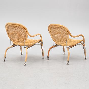 Mats Theselius, a pair of "Nätön" armchairs, IKEA ca. 2001.