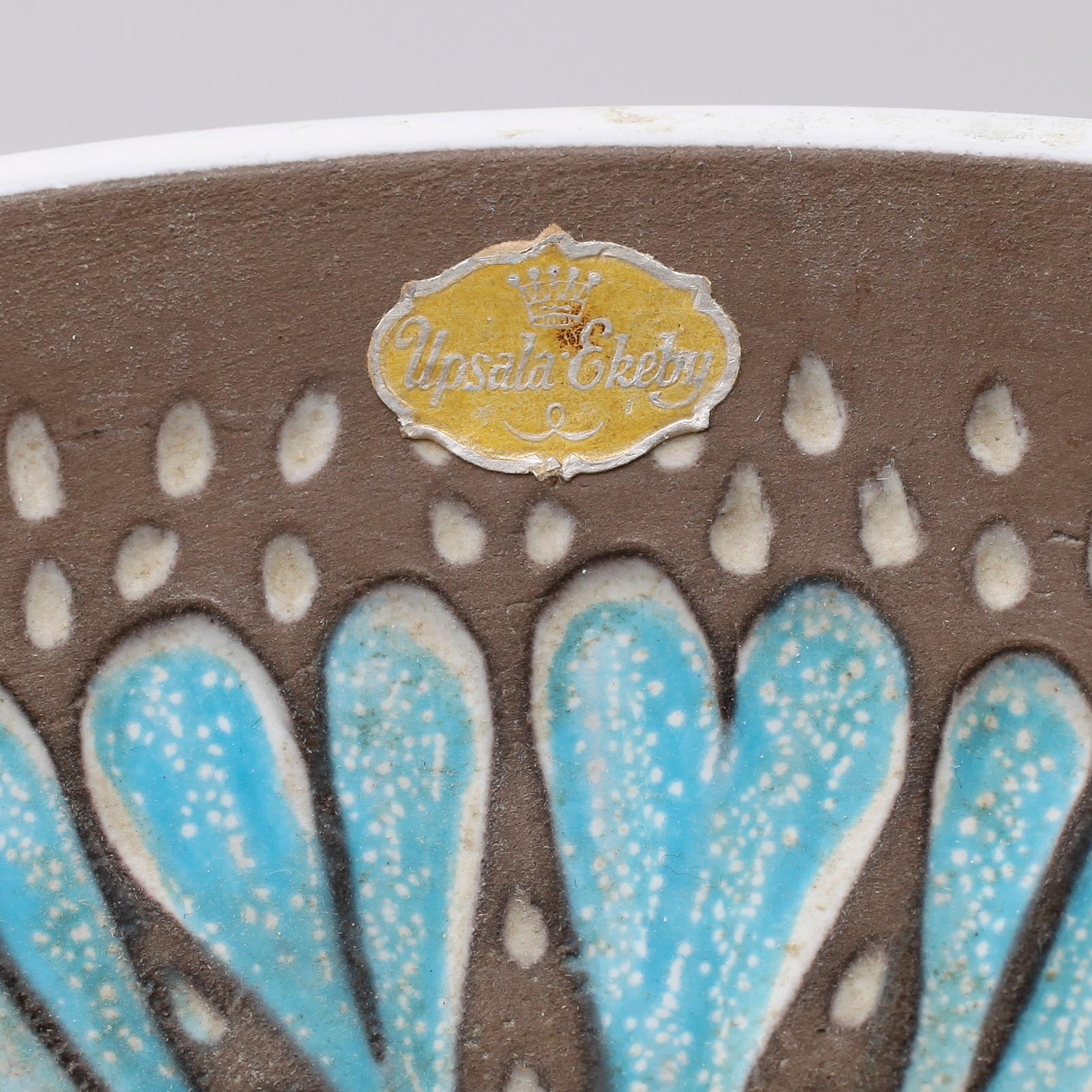 SKÅLFAT, keramik, Mari Simmulson, Upsala Ekeby, 1900-talets mitt.