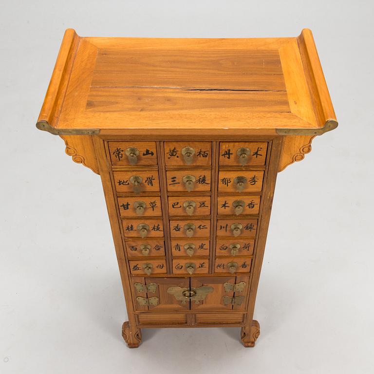 A Corean medicine chest, 20th century.