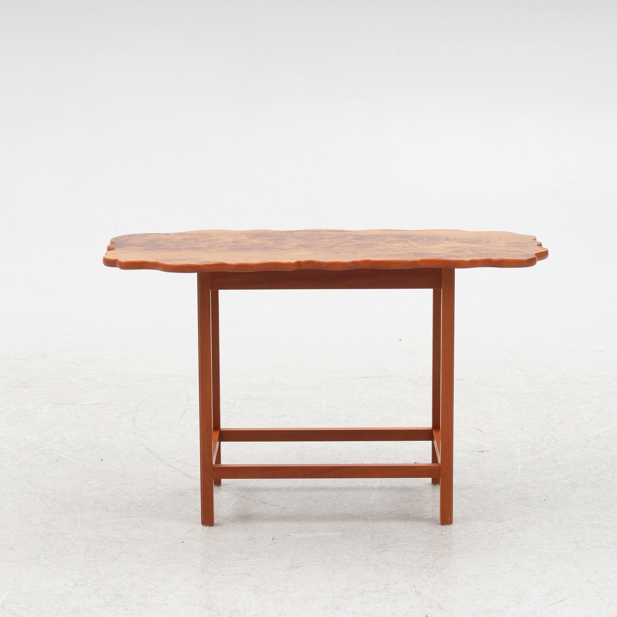 Josef Frank, a model B1058 table, Firma Svenskt Tenn, Sweden, post 1985.