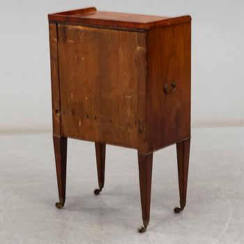 A Swedish 18th century late gustavian bedside table.