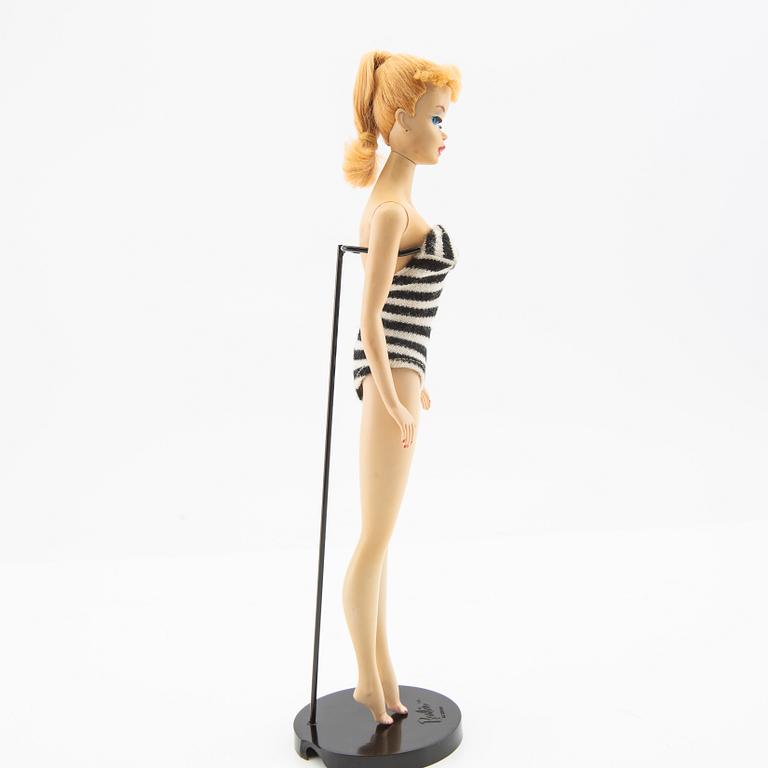 Barbie, docka, vintage "Nr. 3, Ponytail", Mattel 1960.