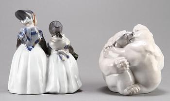 FIGURINER, 2 st, Kunglig Dansk.