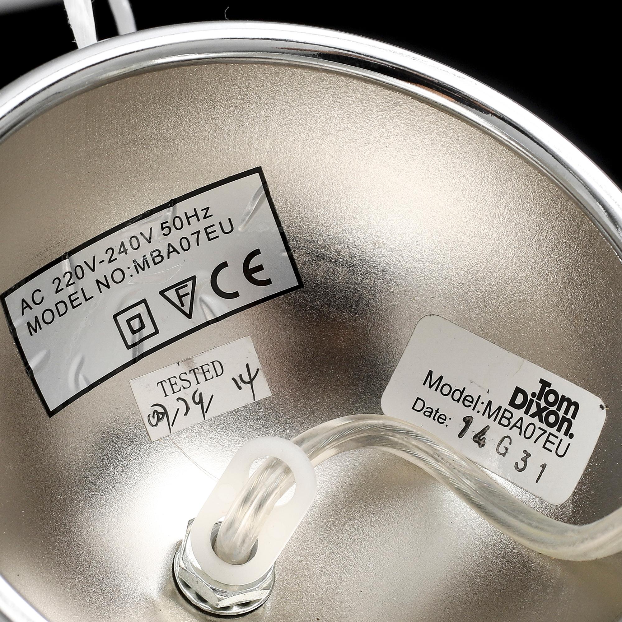 TOM DIXON, A 'Melt' ceiling lamp.