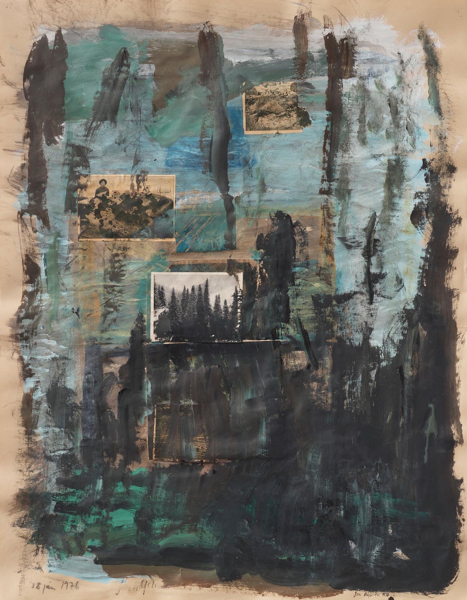 Jan Håfström, "Fossil skog".