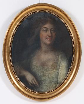 OKÄND KONSTNÄR, olja på duk, 1700-tal.